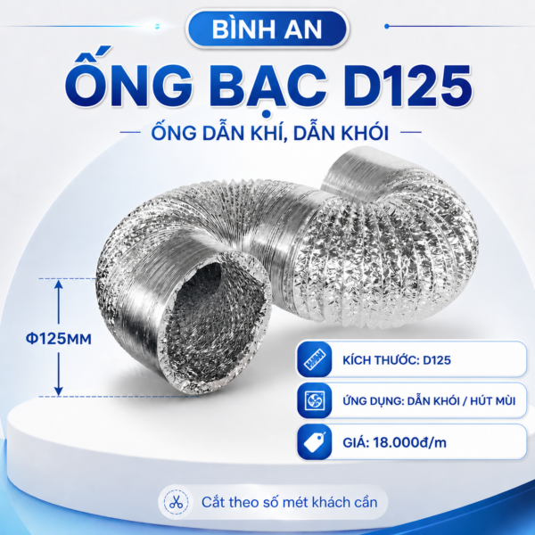 D125 Ống bạc D125