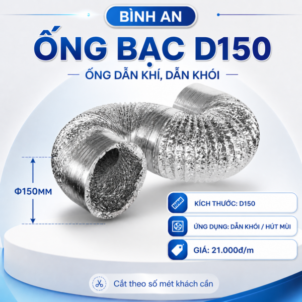 Ống bạc D150