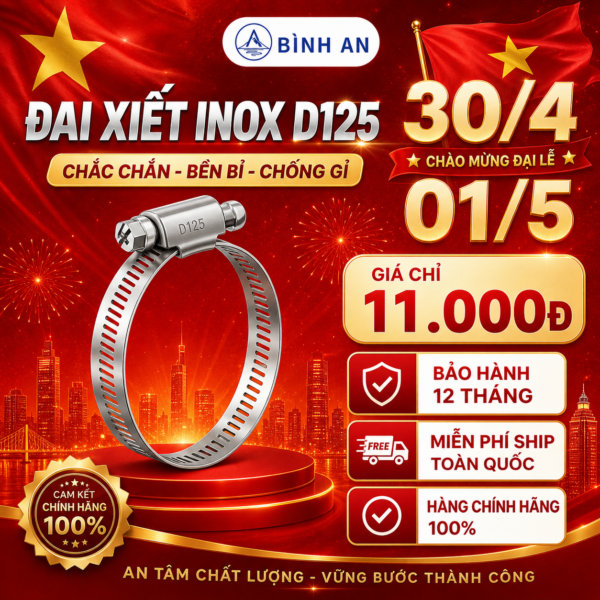 Đai xiết D125