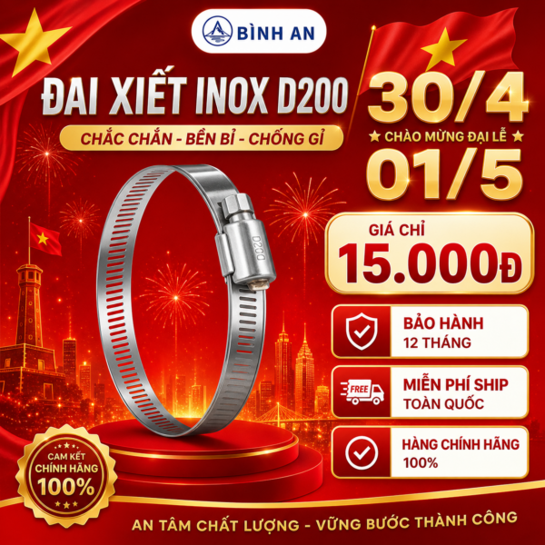 Đai xiết D200