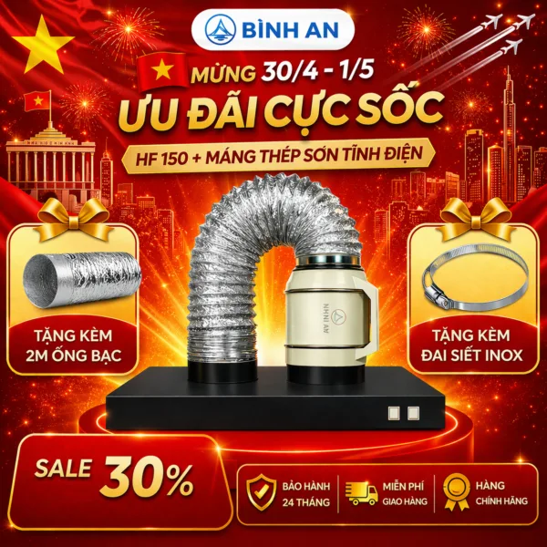 Combo hút khói bếp gia đình